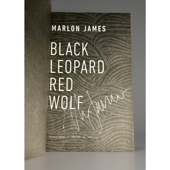 Black Leopard Red Wolf by Marlon James - Signed First Edition 1st/1st - Picture 2 of 4